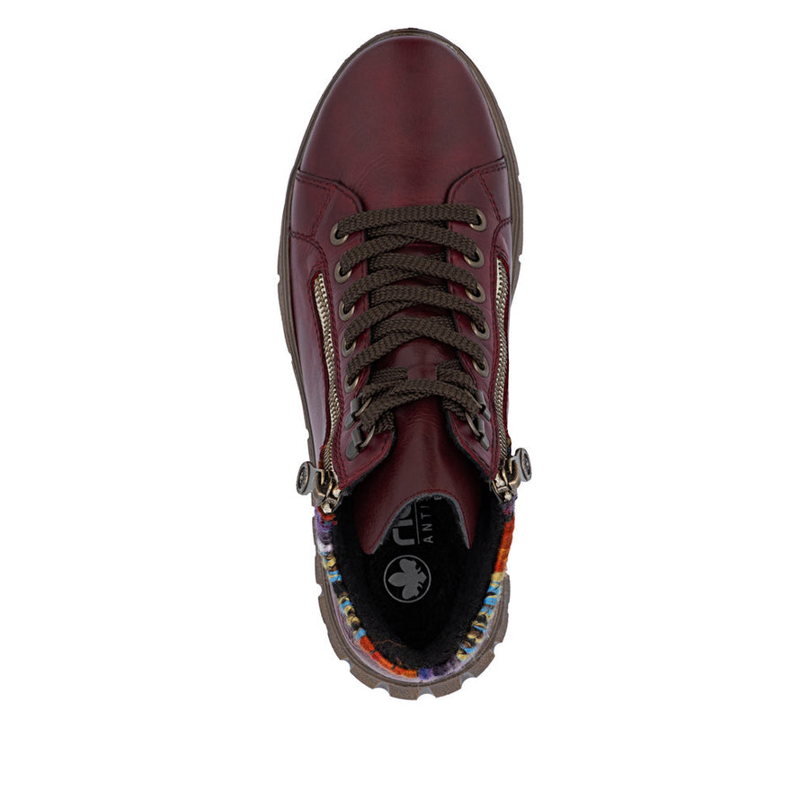Rieker N1305 Ankle Boots-Burg Multi