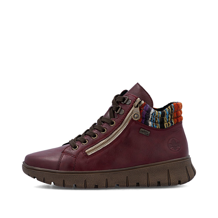 Rieker N1305 Ankle Boots-Burg Multi