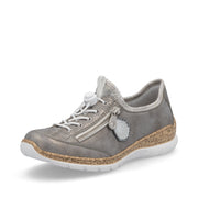 Rieker N4263-40 Ladies Sneaker-Grey Multi