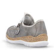 Rieker N4263-40 Ladies Sneaker-Grey Multi
