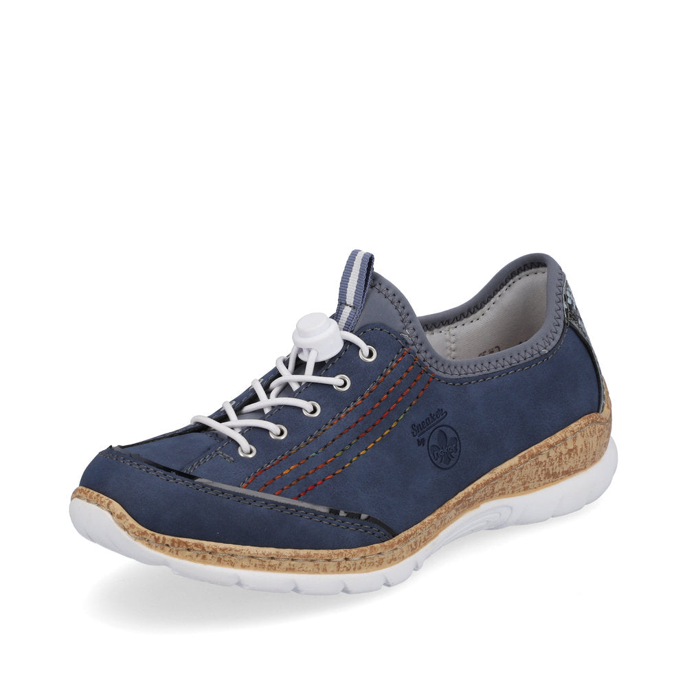 Rieker N42T0-14 Sneakers-Jeans Blue