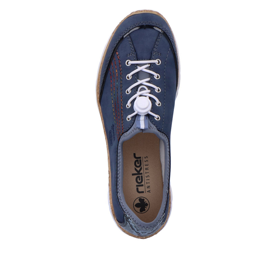 Rieker N42T0-14 Sneakers-Jeans Blue
