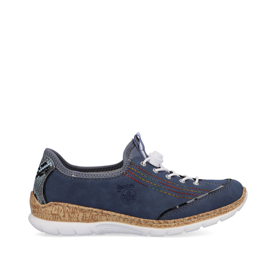 Rieker N42T0-14 Sneakers-Jeans Blue