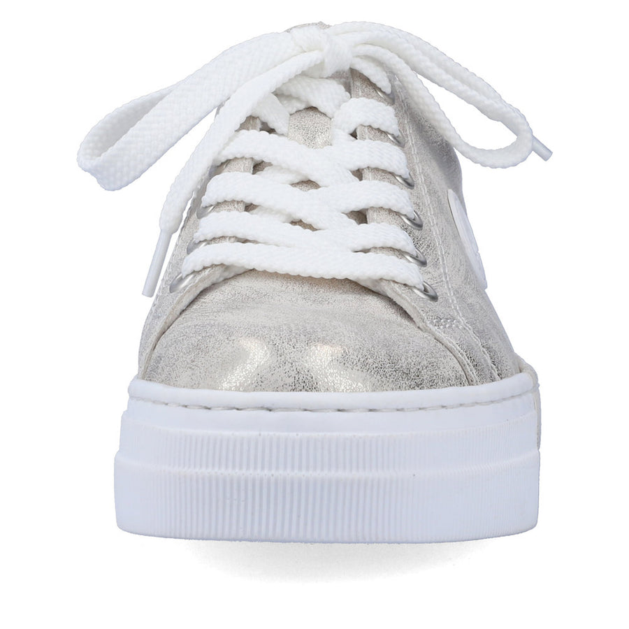 Rieker N49W1-90 Sneakers-Beige Gold