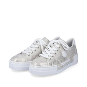 Rieker N49W1-90 Sneakers-Beige Gold