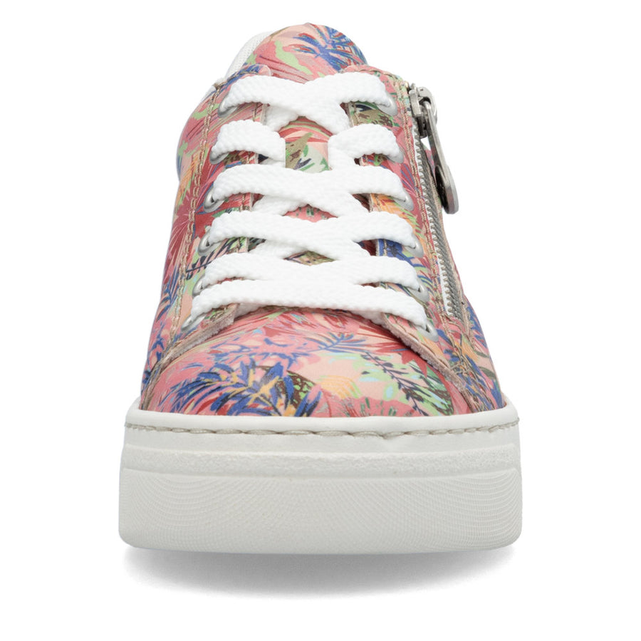 Rieker N6401-90 Sneakers-Rose Multi