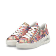 Rieker N6401-90 Sneakers-Rose Multi