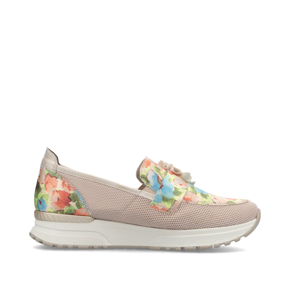 Rieker N7460-31 Shoes-Pink Multi