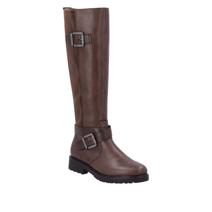 Remonte R6593 Long Boot-Brown