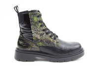 Heavenly Feet Emmerson Boot-BLACK/GREEN