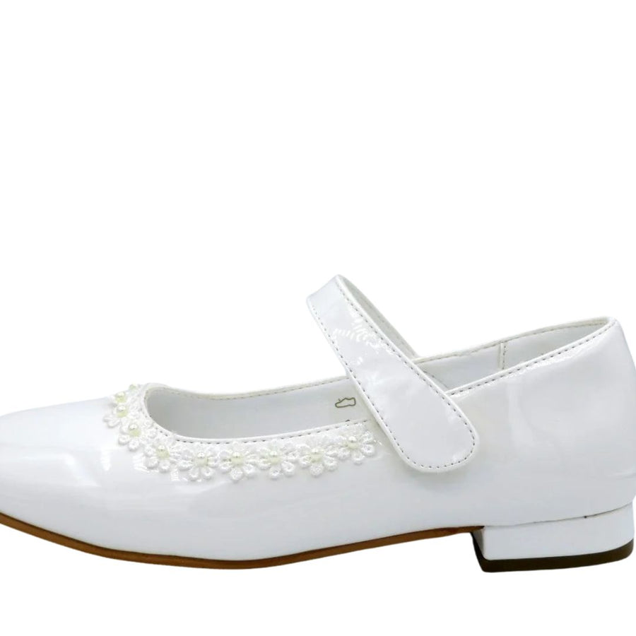 Dubarry Vivienne Communion-White Patent
