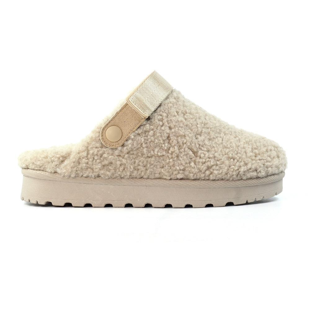 Lunar Naples Ladies' Slippers-Beige