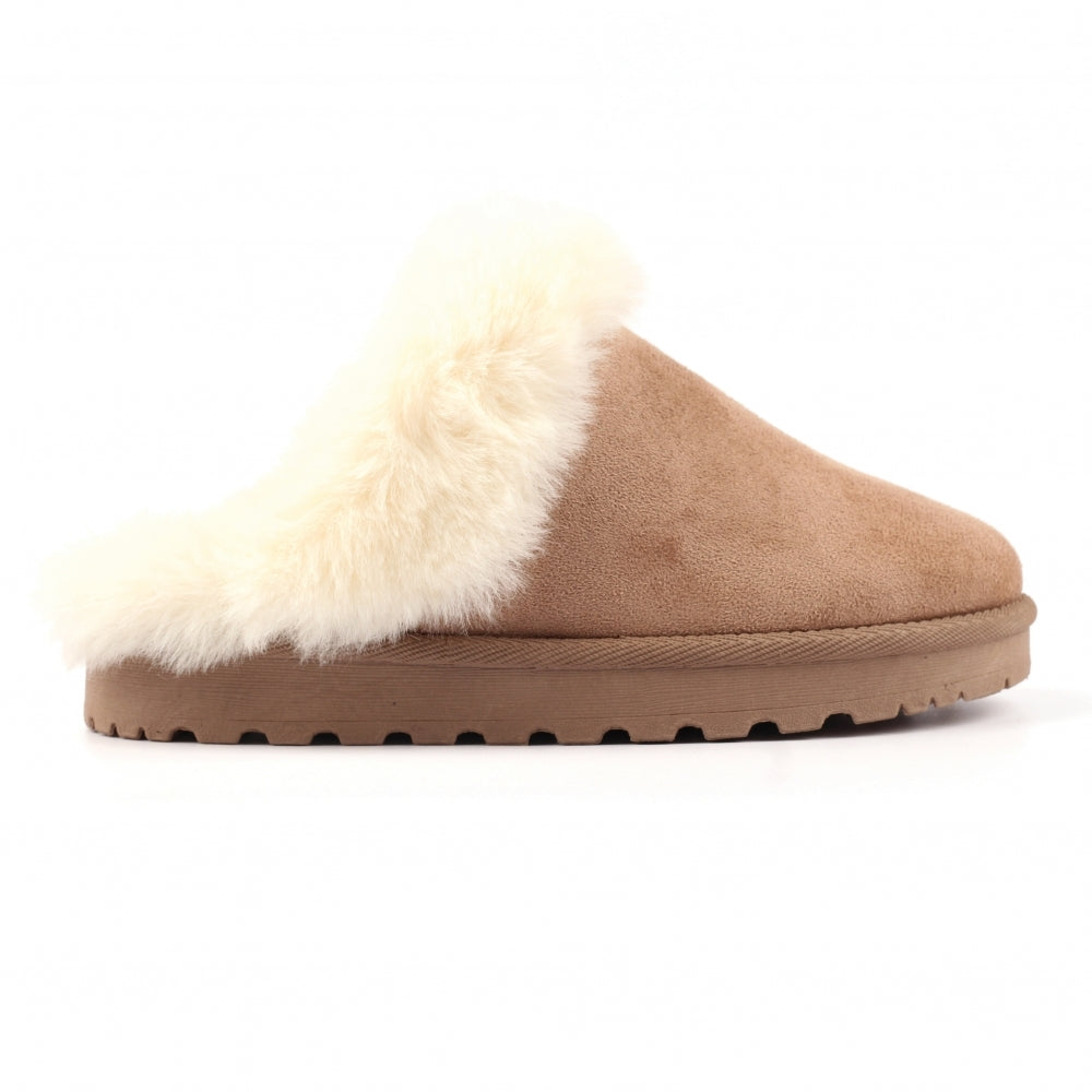 Lunar Nevis Ladies' Slippers-Mink