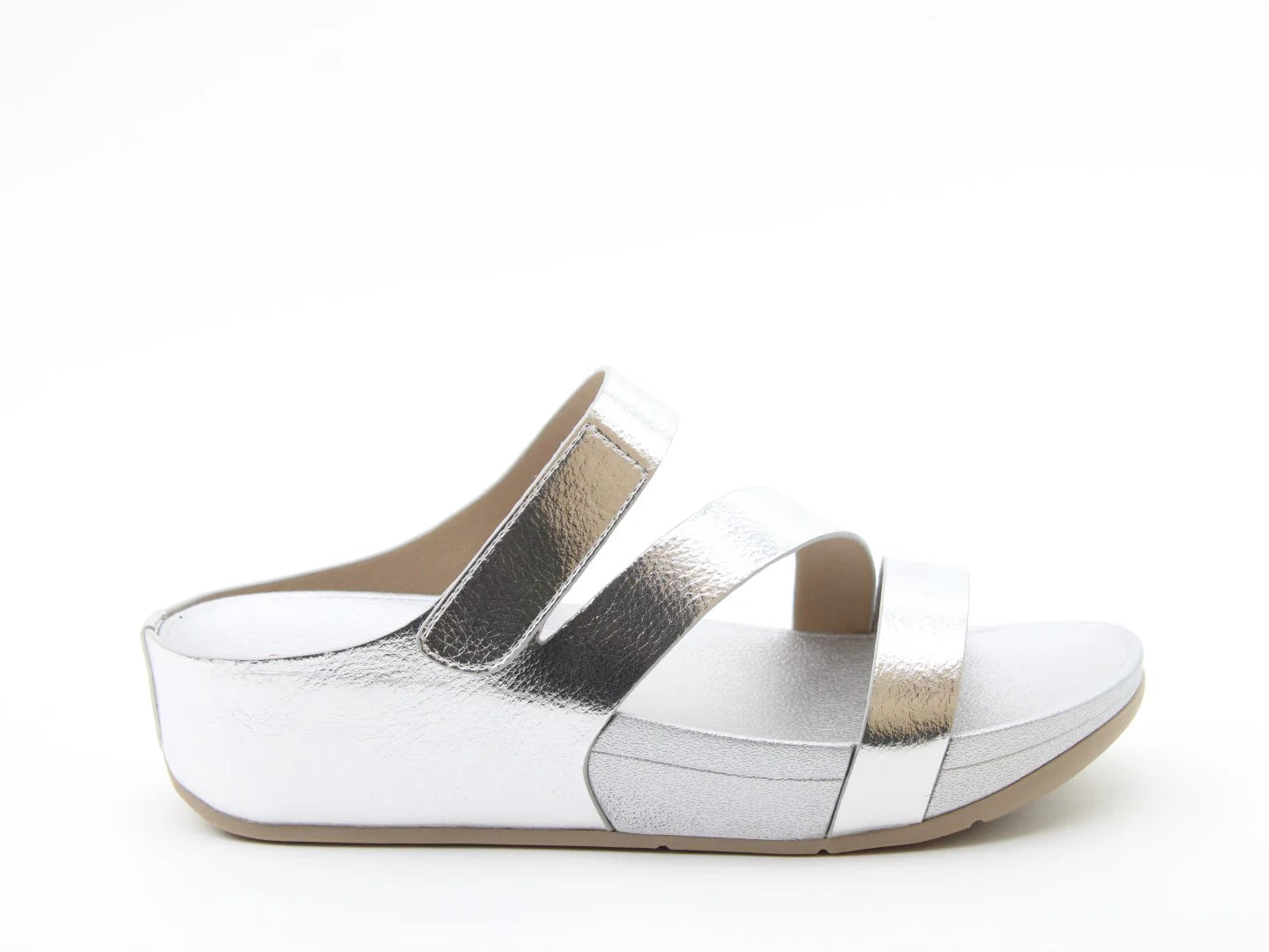 Heavenly Feet Saturn Mules-Silver