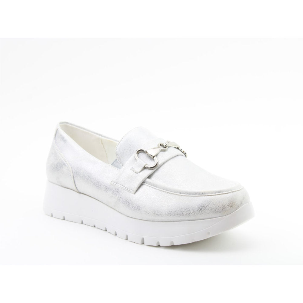 Heavenly Feet Foxy Shoe-Silver