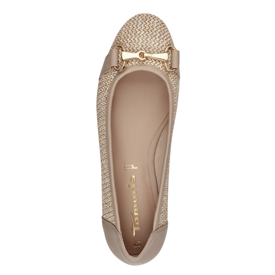 Tamaris 22112 Shoes-Taupe