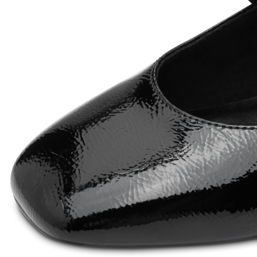 Tamaris 22318-43 Ladies' Heels-Black Patent