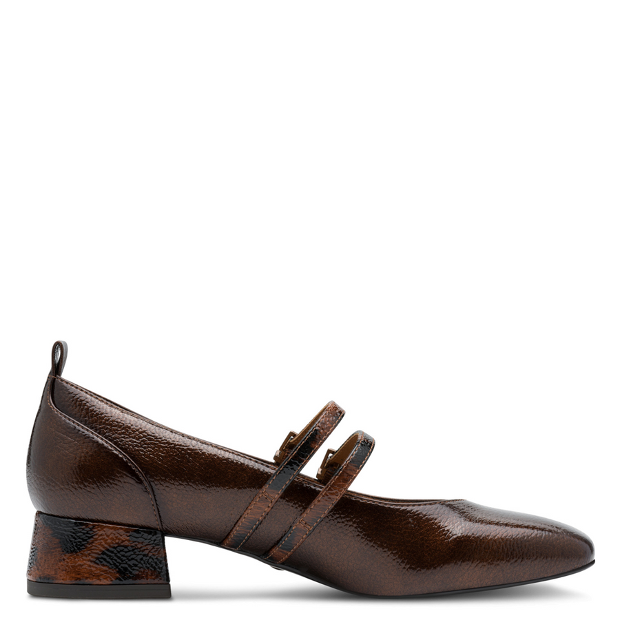 Tamaris 22318-43 Ladies' Heels-Brown Multi