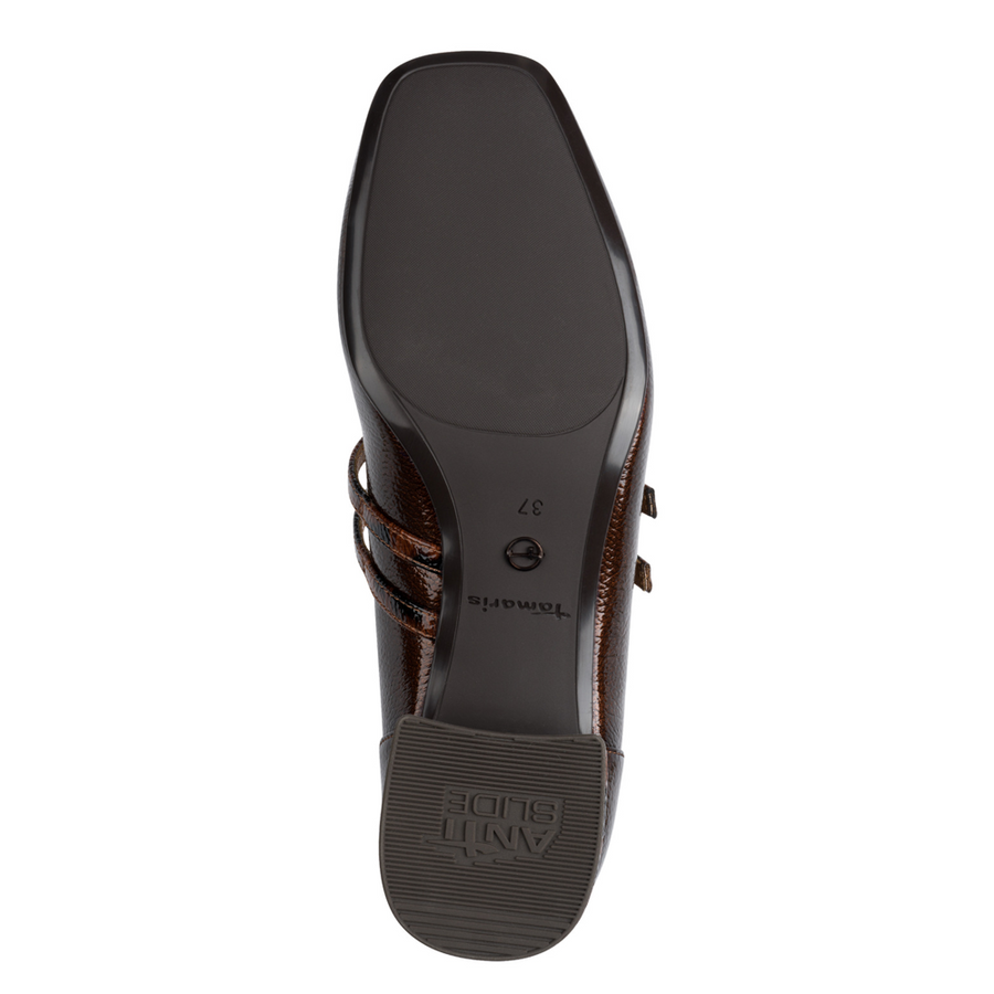 Tamaris 22318-43 Ladies' Heels-Brown Multi