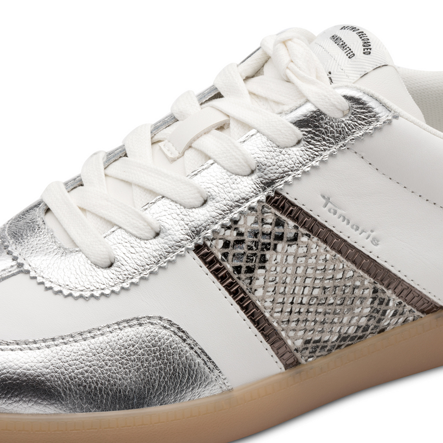 Tamaris 23624-43 Sneaker-White/Silver