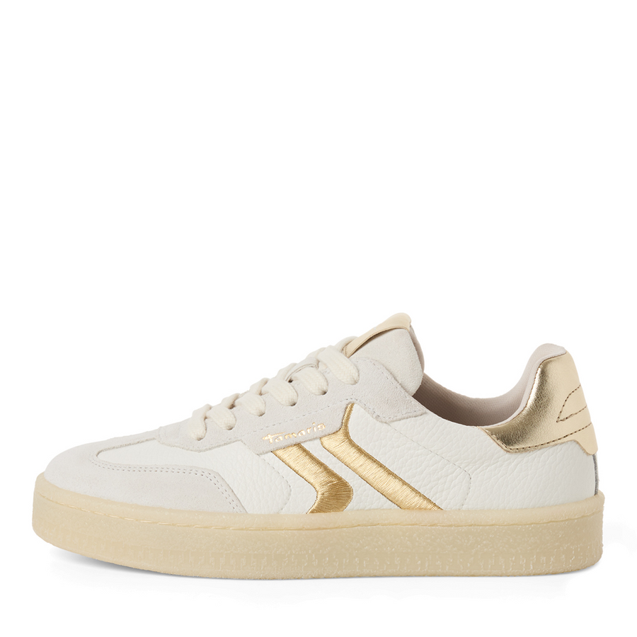 Tamaris 23723-44 Sneaker-White/Gold