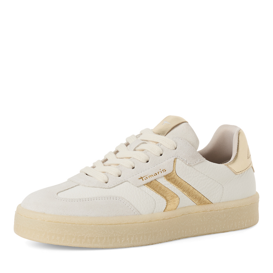 Tamaris 23723-44 Sneaker-White/Gold
