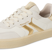 Tamaris 23723-44 Sneaker-White/Gold