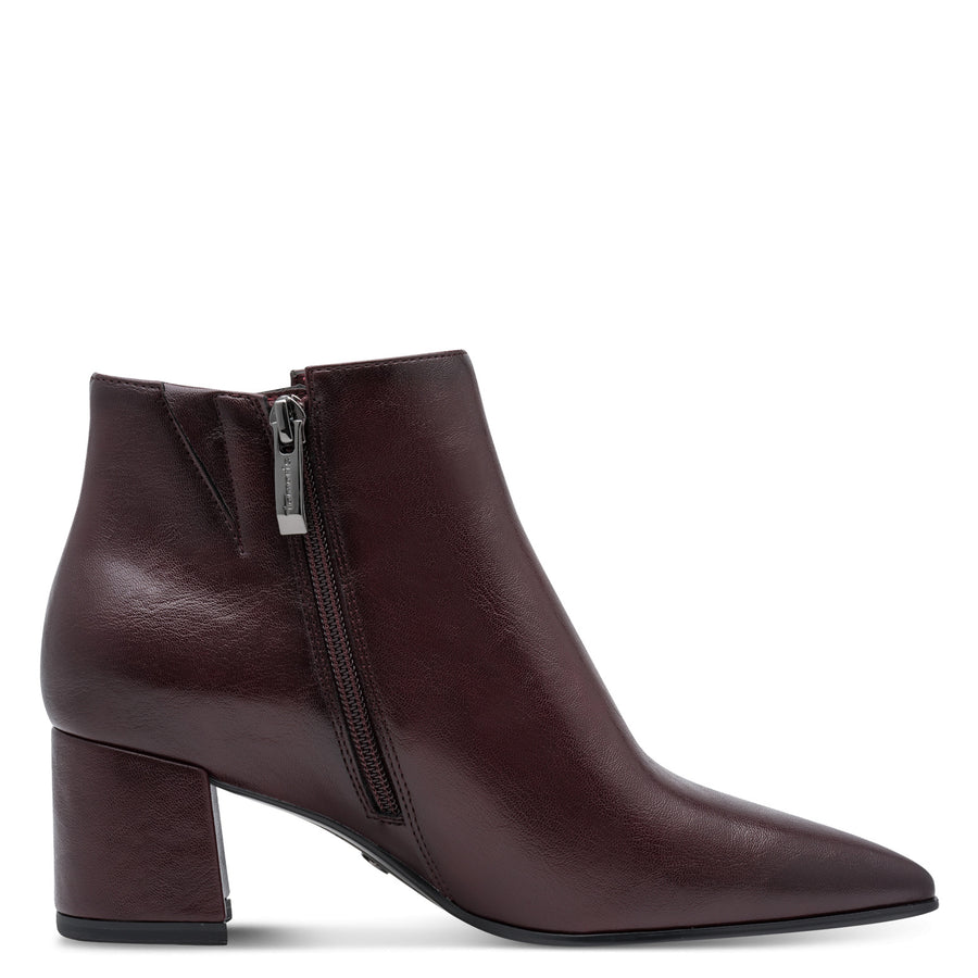 Tamaris 25023 Ankle Boot-MERLOT