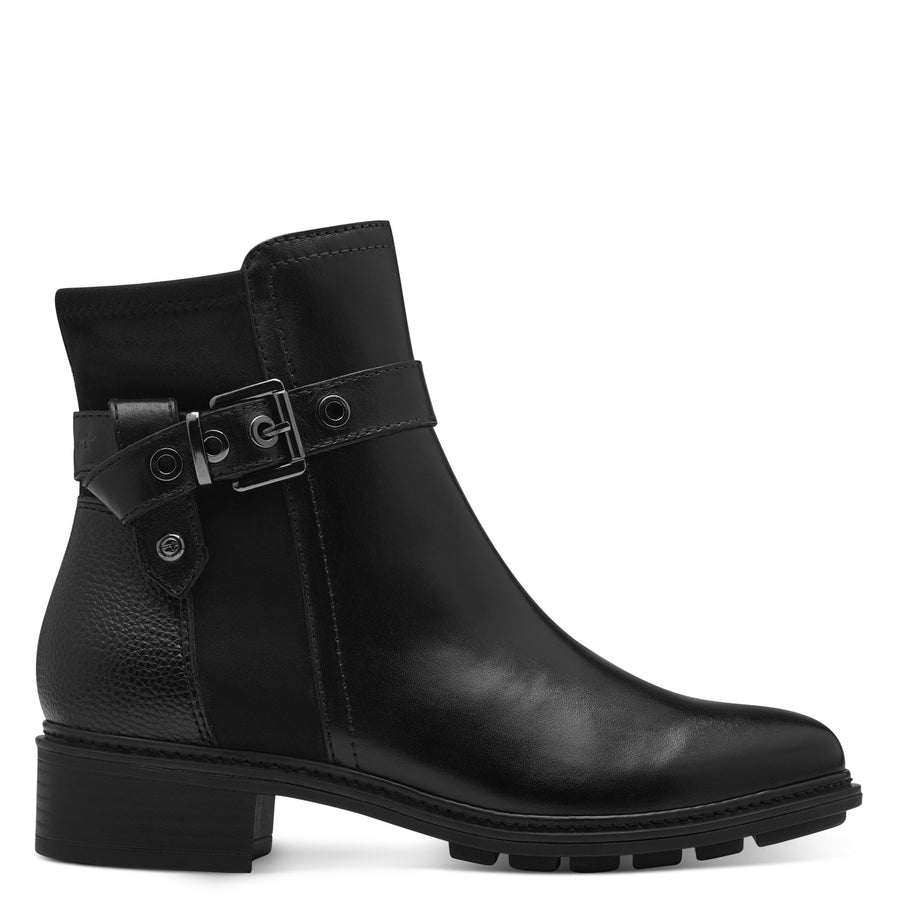 Tamaris 25425 Ankle Boot-Black