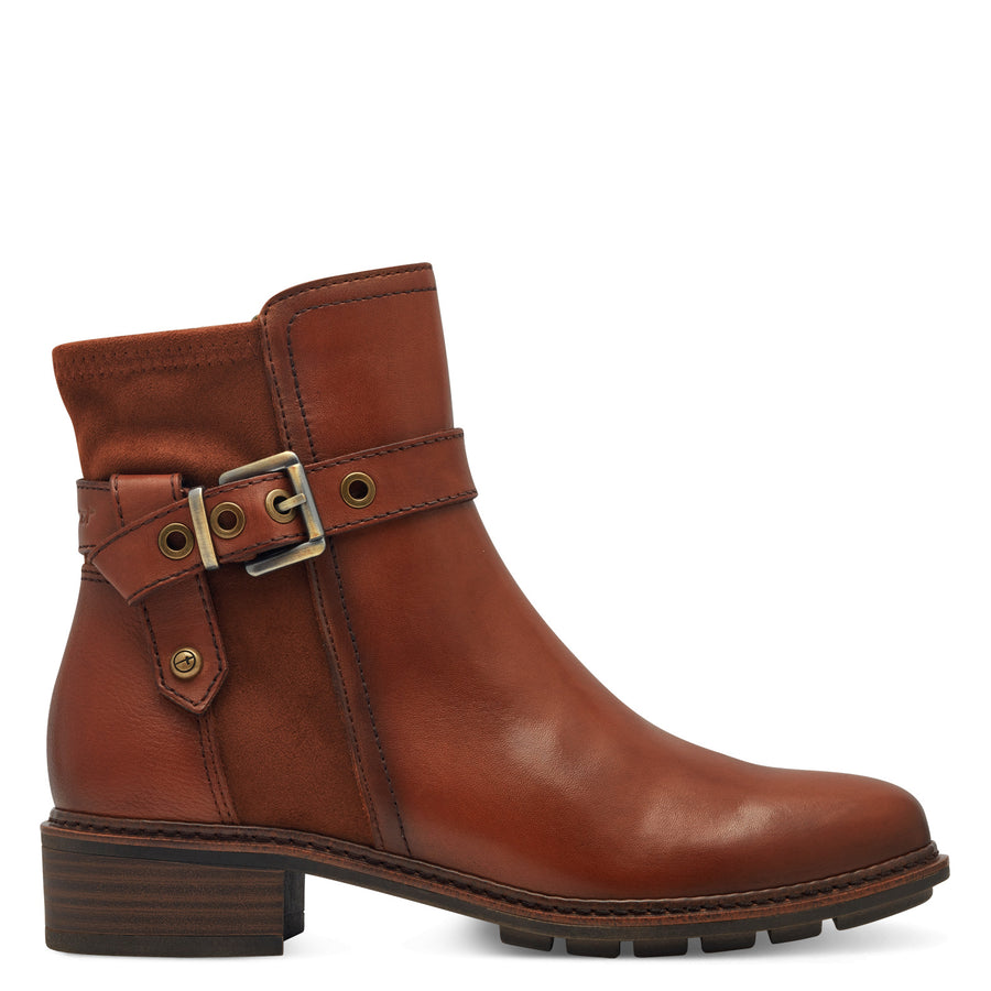 Tamaris 25425 Ankle Boot-Cognac