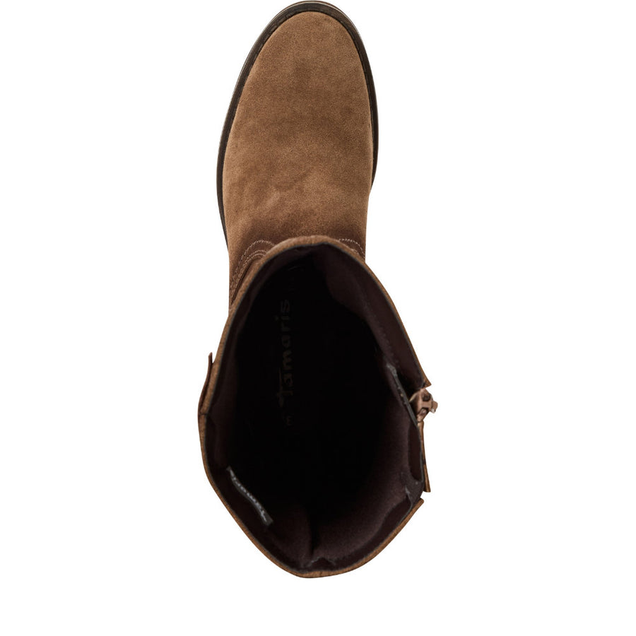 Tamaris 25501-45 Long Boot-Brown