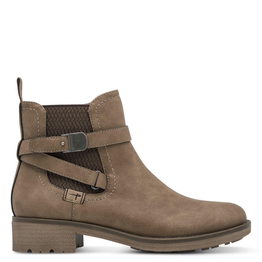 Tamaris 25812-47-341 Ankle Boots-Taupe