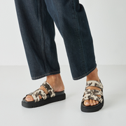 Tamaris 27412-46 Ladies Sandal-White Print
