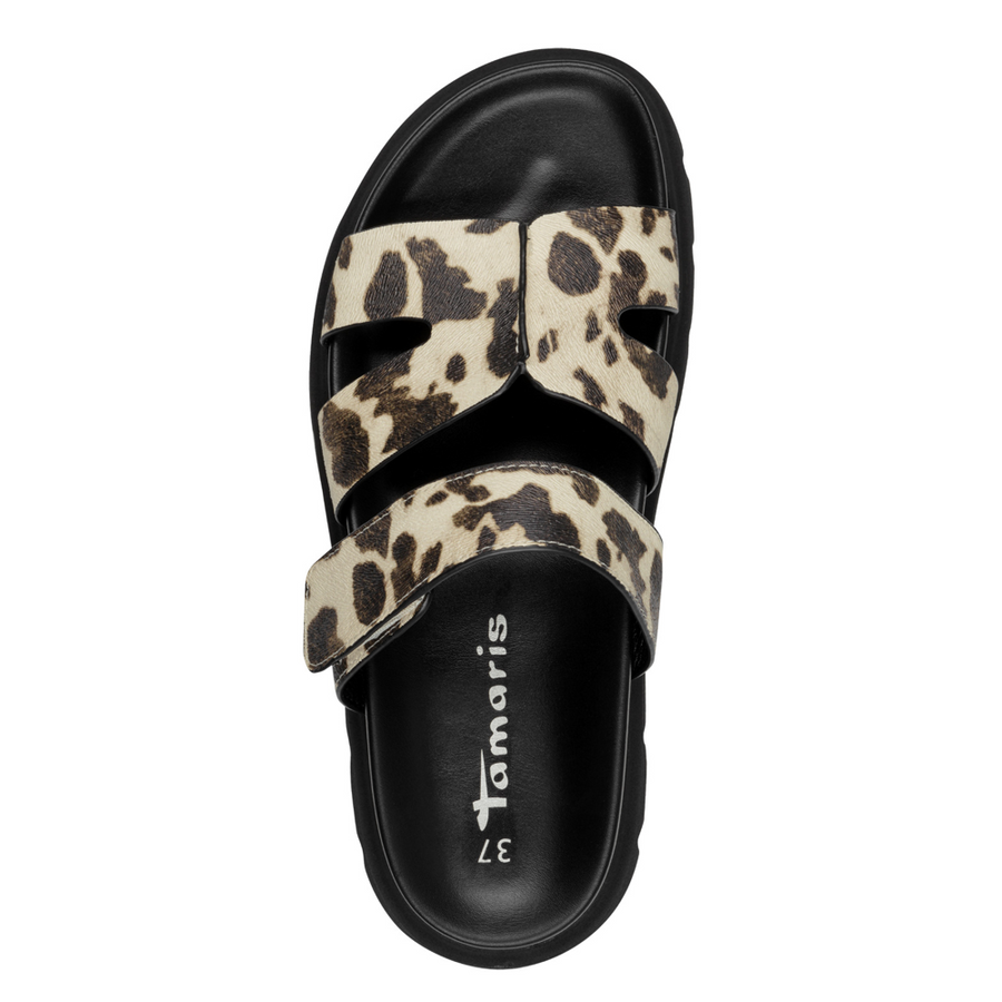 Tamaris 27412-46 Ladies Sandal-White Print