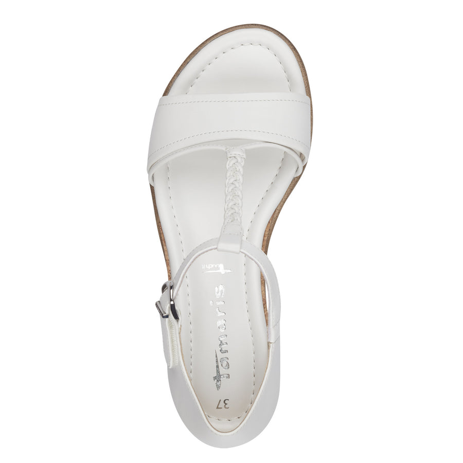 Tamaris 28102 Sandals-White