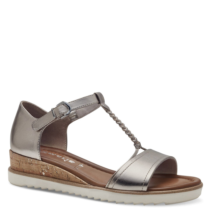 Tamaris 28102 Sandals-Gold