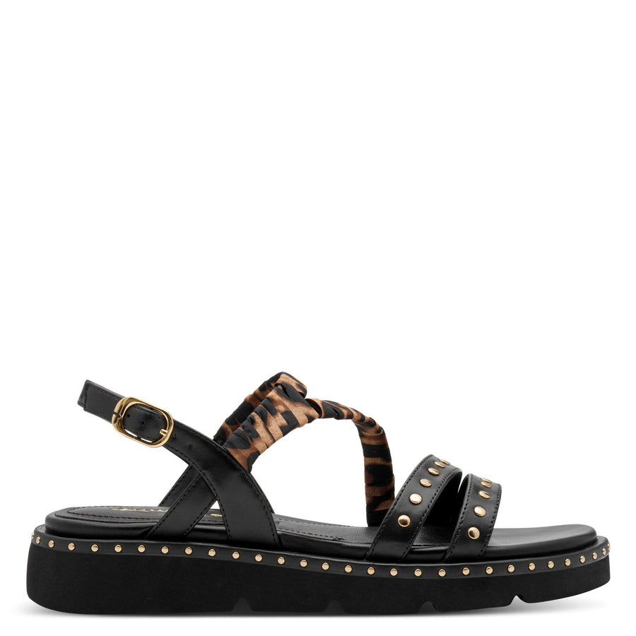 Tamaris 28227-46 Sandals-Black Combi