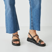 Tamaris 28227-46 Sandals-Black Combi