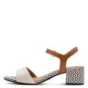 Tamaris 28249-42 Sandals-Ivory Combo