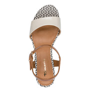 Tamaris 28249-42 Sandals-Ivory Combo