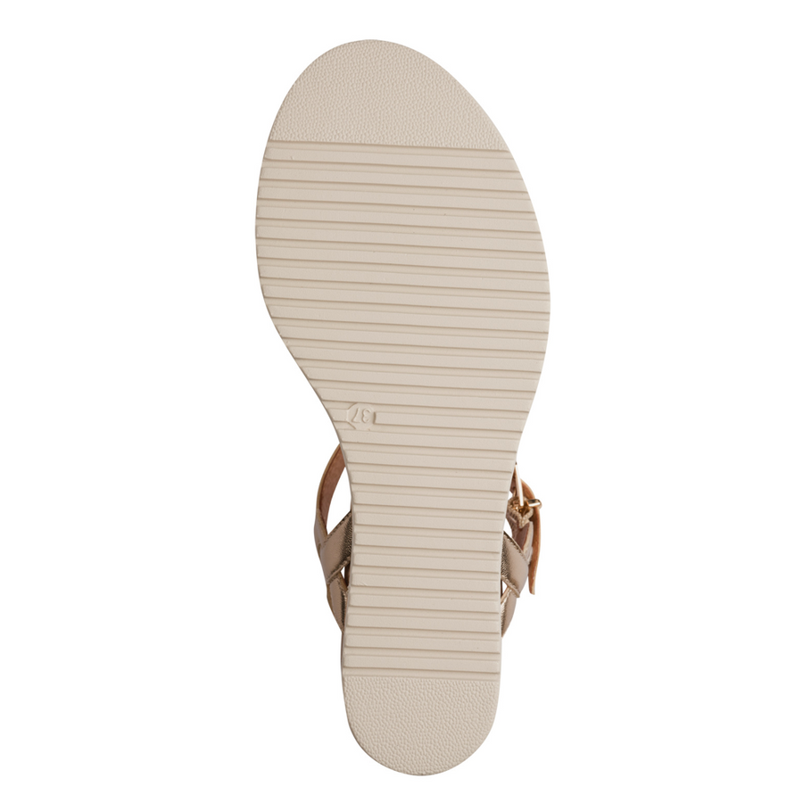 Tamaris 28334 Wedge Sandal-Bronze