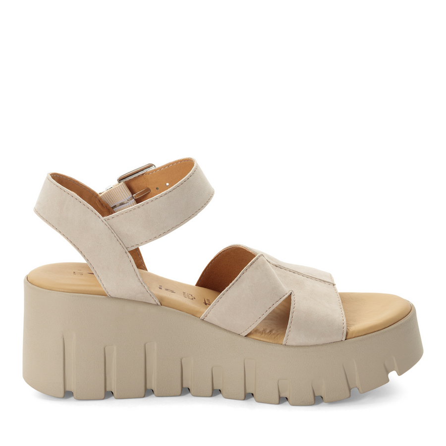 Tamaris 28722-46 Ladies Sandal-Taupe