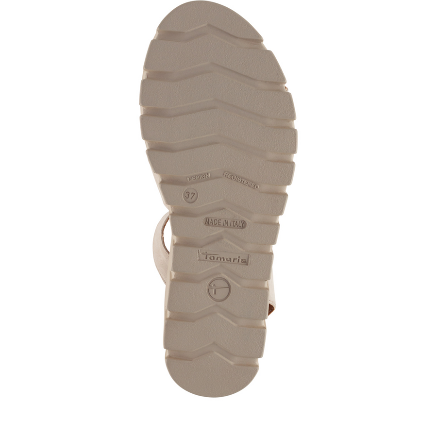 Tamaris 28722-46 Ladies Sandal-Taupe