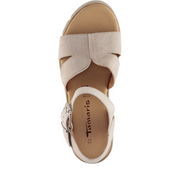 Tamaris 28722-46 Ladies Sandal-Taupe