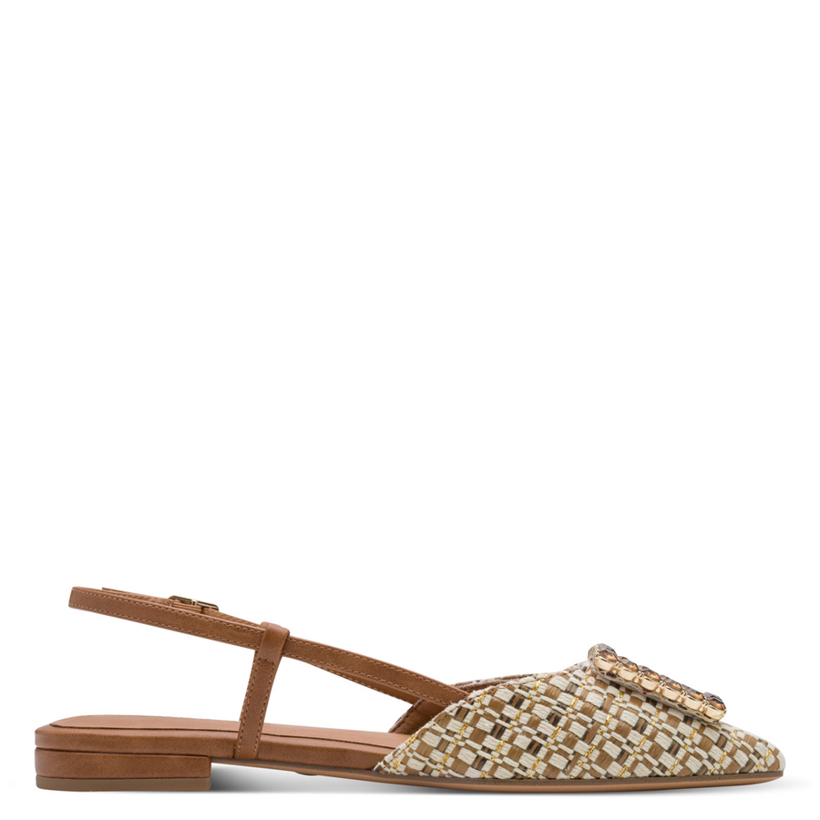 Tamaris 29403-42 Ladies' Shoes-Tan Multi