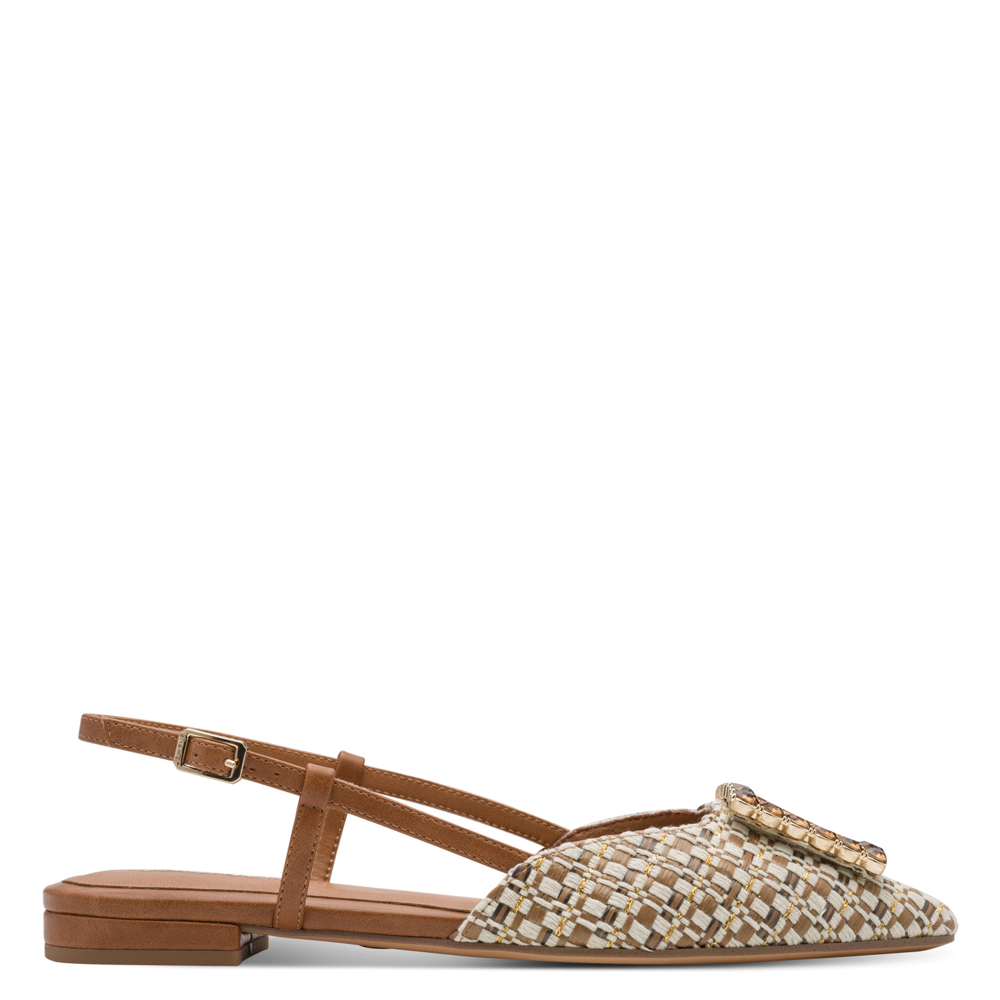 Tamaris 29403-42 Ladies' Shoes-Tan Multi