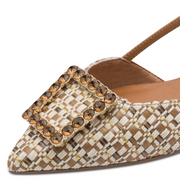 Tamaris 29403-42 Ladies' Shoes-Tan Multi