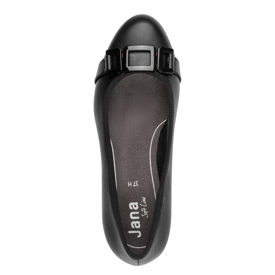 Jana 22368-45-001 Ladies' Heels-Black H