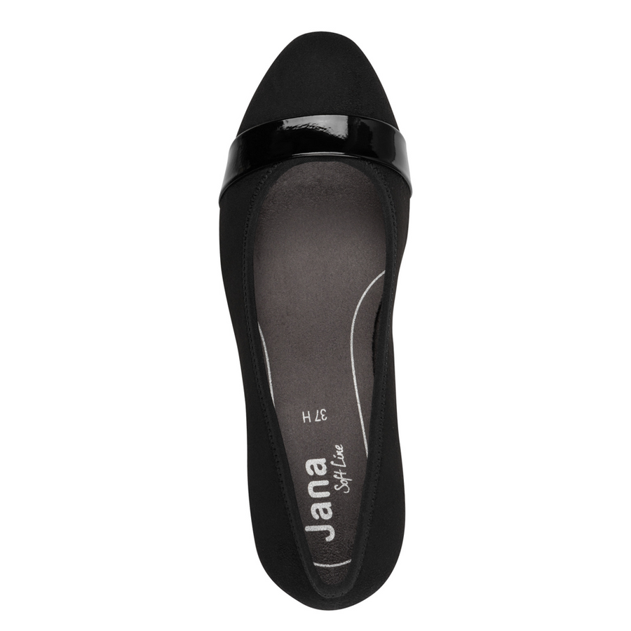 Jana 22467 Shoes-Black Combi H