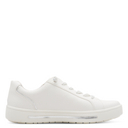 Jana 23660-42 Ladies Sneaker-White/Silver H